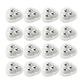 thumbnail image 2 of 16 Pcs Mini Caster Wheels 360 Quiet Small Swivel Wheels with 3 Steel Self Adhesive/Drilling Rotation Pulley Universal Bearing Transfer Wheels for Furniture, 2 of 8