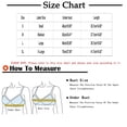 thumbnail image 3 of Women's Sports Bras Yoga Solid Sleeveless Cold Shoulder Casual Tanks Blouse Intimates Comfortable Bras for Women Gray L, 3 of 7