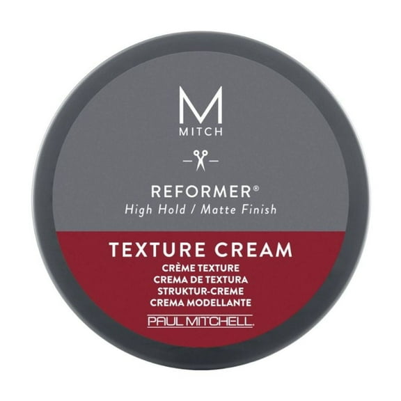 Mitch Reformer Strong Hold/Matte Finish Texturizer by Paul Mitchell for Men - 3 oz Texturizer