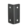thumbnail image 5 of Soporte de Esquina en Forma de L Uxcell 26.5x26.5x60mm Negro Paquete de 2, 5 of 5