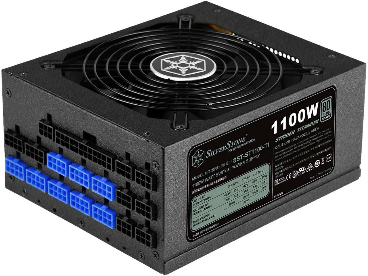 Silver Stone 1500w電源 80plus Titanium Silverstone Ti Strider Titanium Series 80 Plus Titanium 1500W Atx