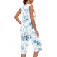 thumbnail image 4 of Conjunto de Ropa de Salón para Mujer Cuello Redondo Blusa sin Mangas Sólida Y Pantalones Cortos de Cintura Elástica Pantalones, Pantalones Cortos de Verano para Mujeres, 4 of 7