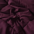 thumbnail image 6 of BednLinens 3 Piece Reversible Plum Down Alternative Comforter Set King, 6 of 7