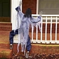 thumbnail image 1 of Advancent Decoración de escalada de Halloween, tamaño humano, adorno de pared para gatear aterrador para el hogar, Patio, porche, Bar, Club, colgante Kits de decoración para fiestas pelo negro Advancent HA007502-02B, 1 of 6