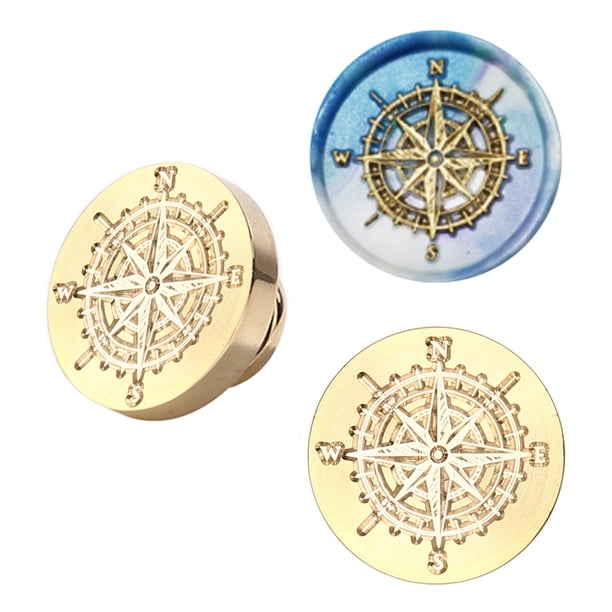Kit Sellado Cera en Relieve Cabeza Sello 3D REDONDE VINTAGE REDONDA DESEMBRE REDUCCIÓN NINGUNA MANEJA PARA REGALDOS NAVIDAD CUMPLEABLO BODA