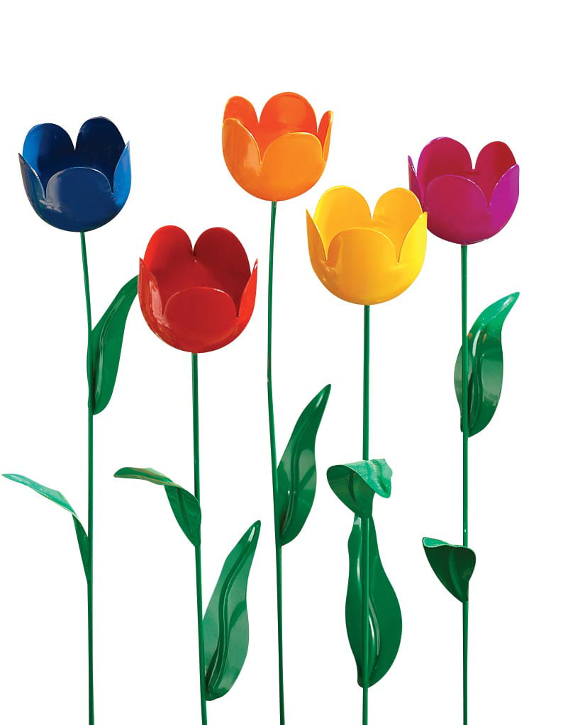 3.25" Tulip Bloom Cookie Cutter R&M Tin Steel Spring Flower Garden Mother's Day 