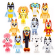 thumbnail image 1 of Figura Modelo Bluey Familia y Amigos Play Go 12 pza, 1 of 5