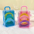 thumbnail image 2 of Mini Trolley Handbag Jewelry Packing Box Jewelry Luggage Packing Empty Case (Purple), 2 of 6