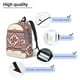 thumbnail image 3 of Disketp Fashion Tatreez Mochila de Lona Estampada, Mochila Escolar de Viaje Ligera para Estudiantes y Portátil-Small, 3 of 5
