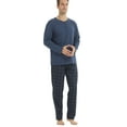 thumbnail image 4 of LANBAOSI Men Pajamas Set Comfy Plaid Flannel Pants And Microfleece Shirt Size XL, 4 of 6