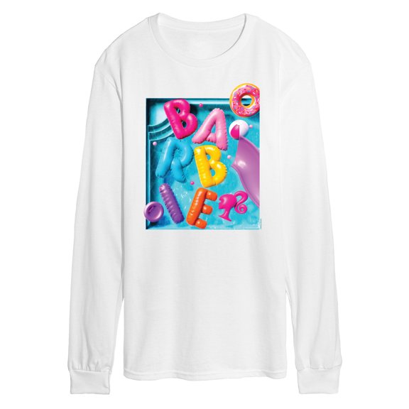 Barbie - Dream Summer Pool Floaties - Men's Long Sleeve T-Shirt