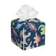 thumbnail image 1 of Balery Dinosaur Porta Pañuelos de Cuero con Estampado – Funda Moderna Cuadrada para Caja de Pañuelos, Dispensador 5x5x5'', 1 of 7