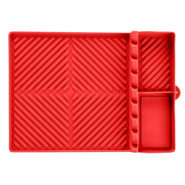 16x11.5 Inch Grill Mat BBQ Grill Accessories Tools Side Shelf Mat Grill Pad for Outdoor Grill Countertop