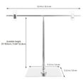 thumbnail image 6 of NUTEDOM Adjustable T-Shaped Desktop Banner Stand for Advertising, 6 of 6