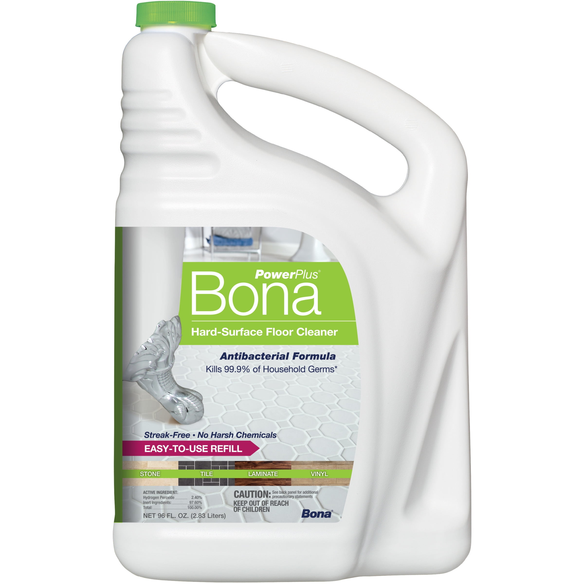 Bona Powerplus Antibacterial Hard, Bona For Vinyl Floors