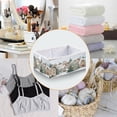 thumbnail image 4 of Foldable Fabric Storage Bin Home Cubes Clothing Organizer Bins Large Collapsible Box Basket for Home Organizer Cozy Winter Town with Snow, 4 of 7