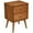 Acorn Brown, variant on Allora 2 Drawer Two Tone Wood Nightstand in Acorn-White