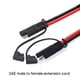 thumbnail image 4 of SAE Extension Cable 14AWG SAE Power Auto Extension Cable SAE to SAE Quick Disconnect Wire Harness SAE Connector Cable, 4 of 5