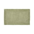 thumbnail image 2 of Better Trends 21" x 34" Premium Bathroom Rugs 100% Cotton Soft Reversible Tufted Bath Mat Water Absorbent Bath Rug Ideal for Bathroom Shower and Tub Use (Sage) Edge Collection, 2 of 4