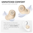 thumbnail image 4 of TOZO T10 Auriculares inalámbricos Bluetooth 5.3, aplicación personalizada EQ, diseño ergonómico, tiempo de reproducción de 55 horas, estuche de carga inalámbrica, auriculares internos con sonido imper, 4 of 5