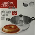 thumbnail image 2 of Cocina Criolla 20cm Aluminum Double Boiler, 2 of 6