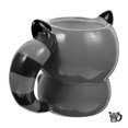 thumbnail image 4 of Taza de cerámica con diseño de mapache, taza de café, taza de agua con diseño de animal adorable, taza de cerámica para té y bebida., 4 of 5