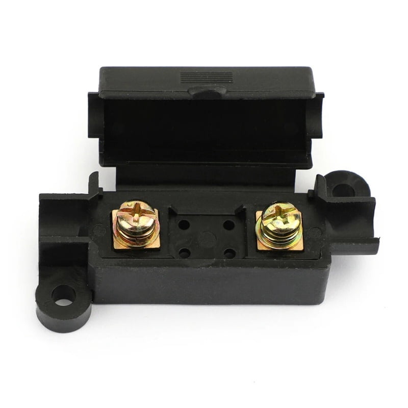 60 Amp In line Fuse Box Holder Set With Midi Fuse Terminal Heat Shrink Car Air Conditioner Fuse Accessories