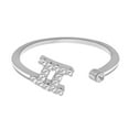thumbnail image 1 of Anillos para mujer, regalos para mujer, anillo de las Doce Constelaciones, oro rosa galvanizado, diamante, anillo abierto para mujer, anillo para mujer, 1 of 3