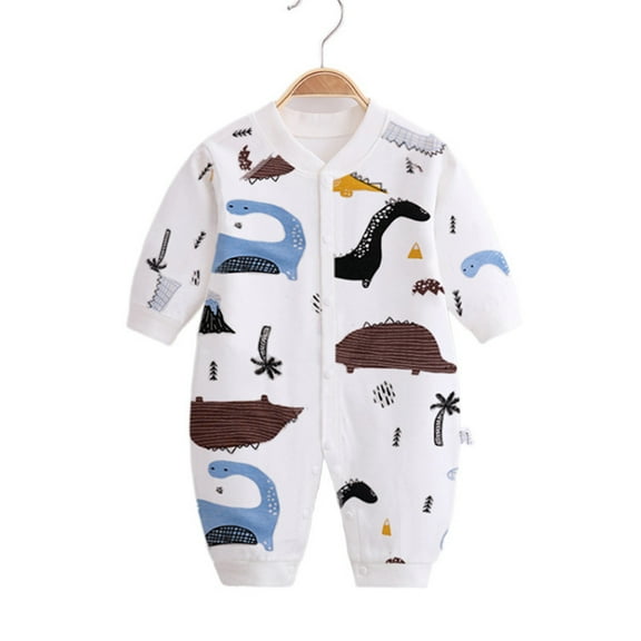 All Organic Cotton Soft 3-24 Months Baby Romper Jumpsuits for Boys and Girls Unisex Long Sleeve