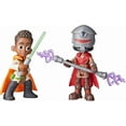 thumbnail image 2 of Star Wars: Young Jedi Adventures Pop-UpLightsaber Duel, Kai Brightstar & Taborr Action Figures, 4-Inch Scale Toys, Preschool Toys for 3 Year Old Boys & Girls, 2 of 2