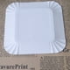 thumbnail image 4 of 100 platos de papel desechables cuadrados para guardar pasteles, postres, frutas y aperitivos (blancos), 4 of 6