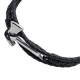 thumbnail image 2 of Pulsera Hombre con Hacha LUCKMAN, Piel Vegana y Acero Inoxidable, Modelo Xavi negro UNITALLA, 2 of 6