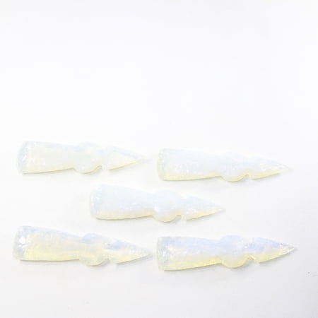5 Opalite Ornamental Tomahawk Heads #1024 Ax Axe Hatchet