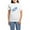 With Blue Strpe Pant, variant on CafePress - MOTHER OF THE BRIDE Women's Light Pajamas - Women's Short Sleeve Print T-Shirt and Pants Light Cotton Pajama Set