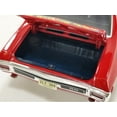 thumbnail image 4 of 1970 Chevrolet Chevelle 454 LS6 "Red Alert" Red with Black Stripes Limited Edition to 374 pieces 1/18 Diecast Model Car by ACME, 4 of 6