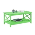 thumbnail image 2 of Pemberly Row Coffee Table with Shelf in Lime Green Wood Finish, 2 of 5