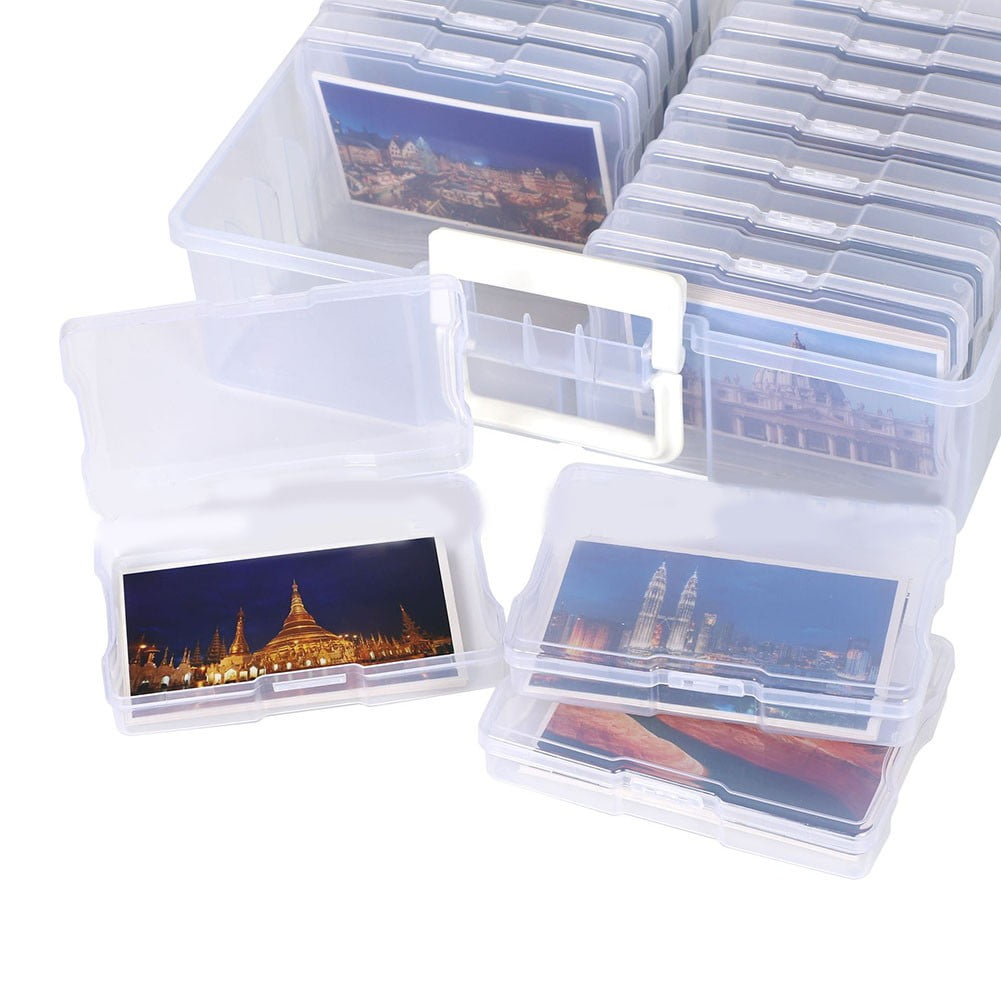 Photo Storage Box Photo Storage Cases 16 Boxes Suitable For 4 X 6  Pictures 