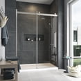 thumbnail image 5 of OVE Decors Bel Soft-Close Brushed Nickel 2-Piece 60" Base/Door Alcove Shower Kit, 5 of 19