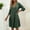 Army Green, variant on Shift Dresses for Women V Neck 3/4 Sleeve Loose Office Work Casual Dress 2026 Army Green L