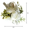 thumbnail image 2 of Ramillete de muñeca Decoración de fiesta Padrinos de boda y damas de honor Banquete de novios Mano D, 2 of 9