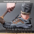 thumbnail image 6 of Steel Cap Trainers Safety Trainers Men Women Lightweight Safety Shoes Breathable Work Trainers Comfortable Puncture Proof, 6 of 8