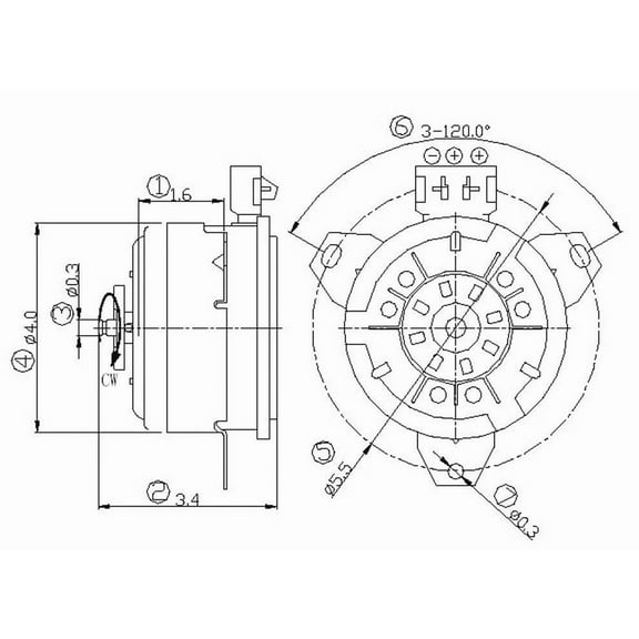TYC 630690 Engine Cooling Fan Motor Fits select: 2002-2003 SATURN VUE