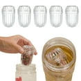 thumbnail image 3 of Plastic Tea Separator Tea Ball Tea Filter Flower Tea Tea Ball Lot A0 N1S6 L, 3 of 9