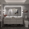 thumbnail image 3 of 60x36 LED Bathroom Mirror, 24V Ultra Bright Backlit Vanity Mirror, Anti-Fog & Shatterproof Tempered Glass, CRI 95+, 3 of 13