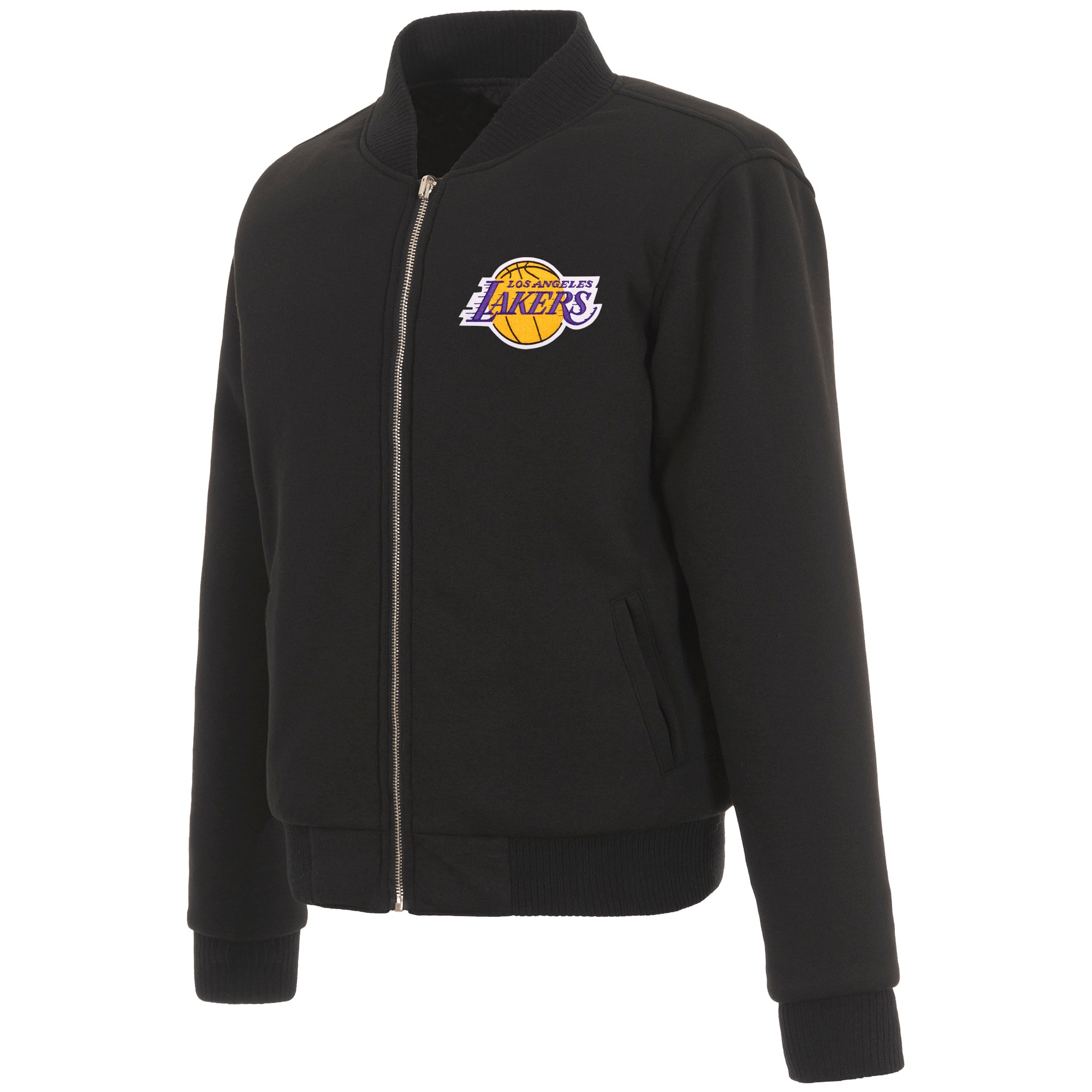 lakers fleece jacket