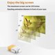 thumbnail image 2 of CY200 Portable Projector Smart Home Theater Media Player for Home Theater Cartoon Movies, 2 of 5