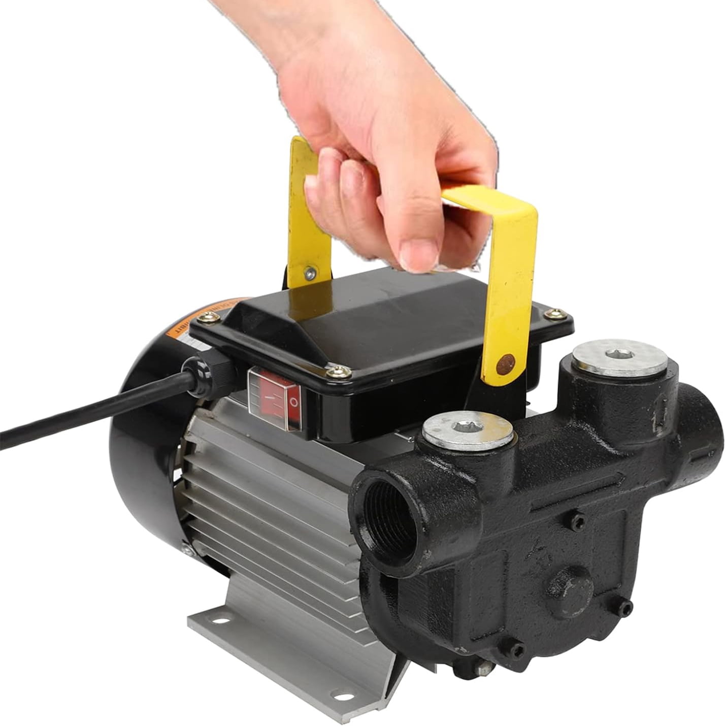 16GPM 550W Oil Diesel Fuel Transfer Pump Self Priming 110V AC 60L/min Pump