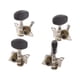 thumbnail image 2 of 20 Piezas Cupronickel Ukulele Fretwires con 4 Piezas 2R2L Teclas de Afinación de Ukelele de Metal 4 Piezas de Repuesto de Guitarra de Cuerda, 2 of 9
