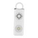 thumbnail image 2 of Alarma personal de 130 dB con linterna LED, alarma de autoprotección, recargable Blanco, 2 of 9