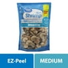 Great Value Medium Raw EZ-Peel, Deveined, Tail-On Shrimp, 32 oz (Frozen)